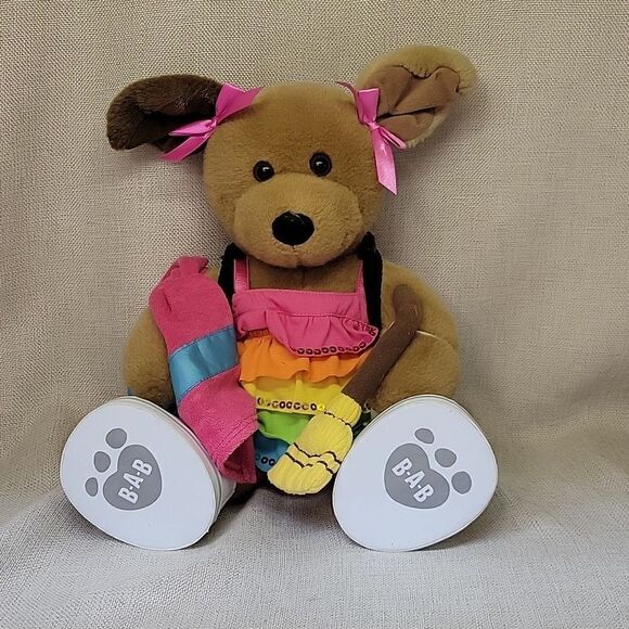 3 Build a Bear Plush, Promise Pets black puppy, Kitty, Brown Puppy - Picture 12 of 14